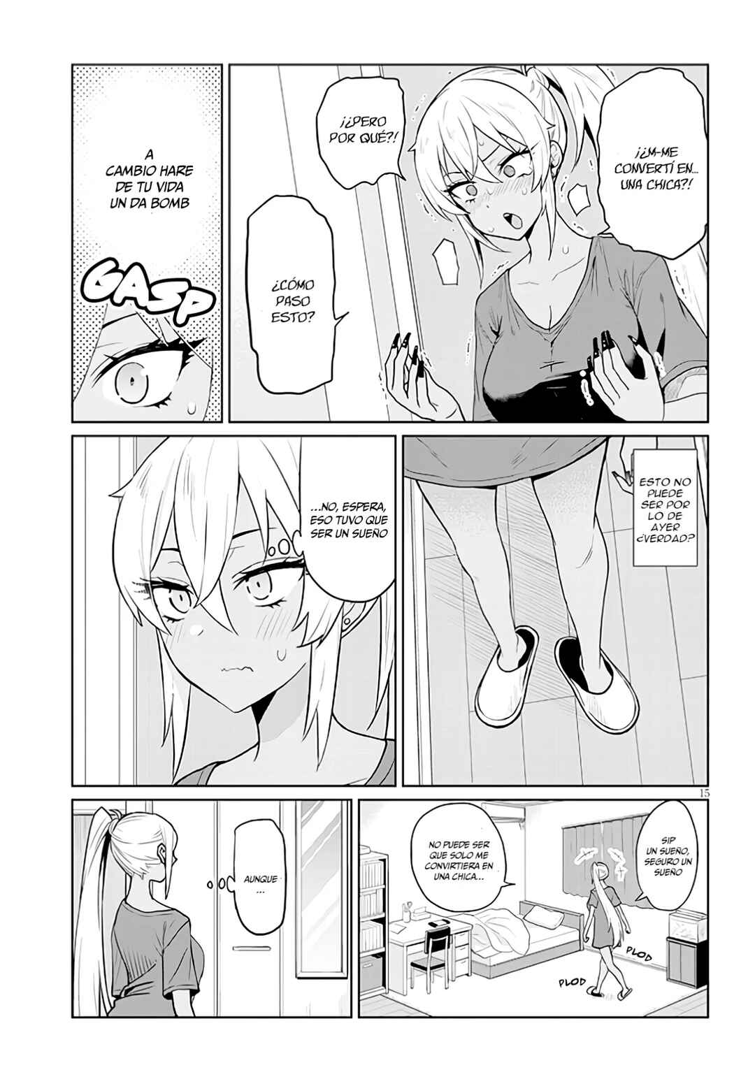Danshi Kokoseidakedo Gyaru ni TS Shimashita Chapter 1 - Page 14