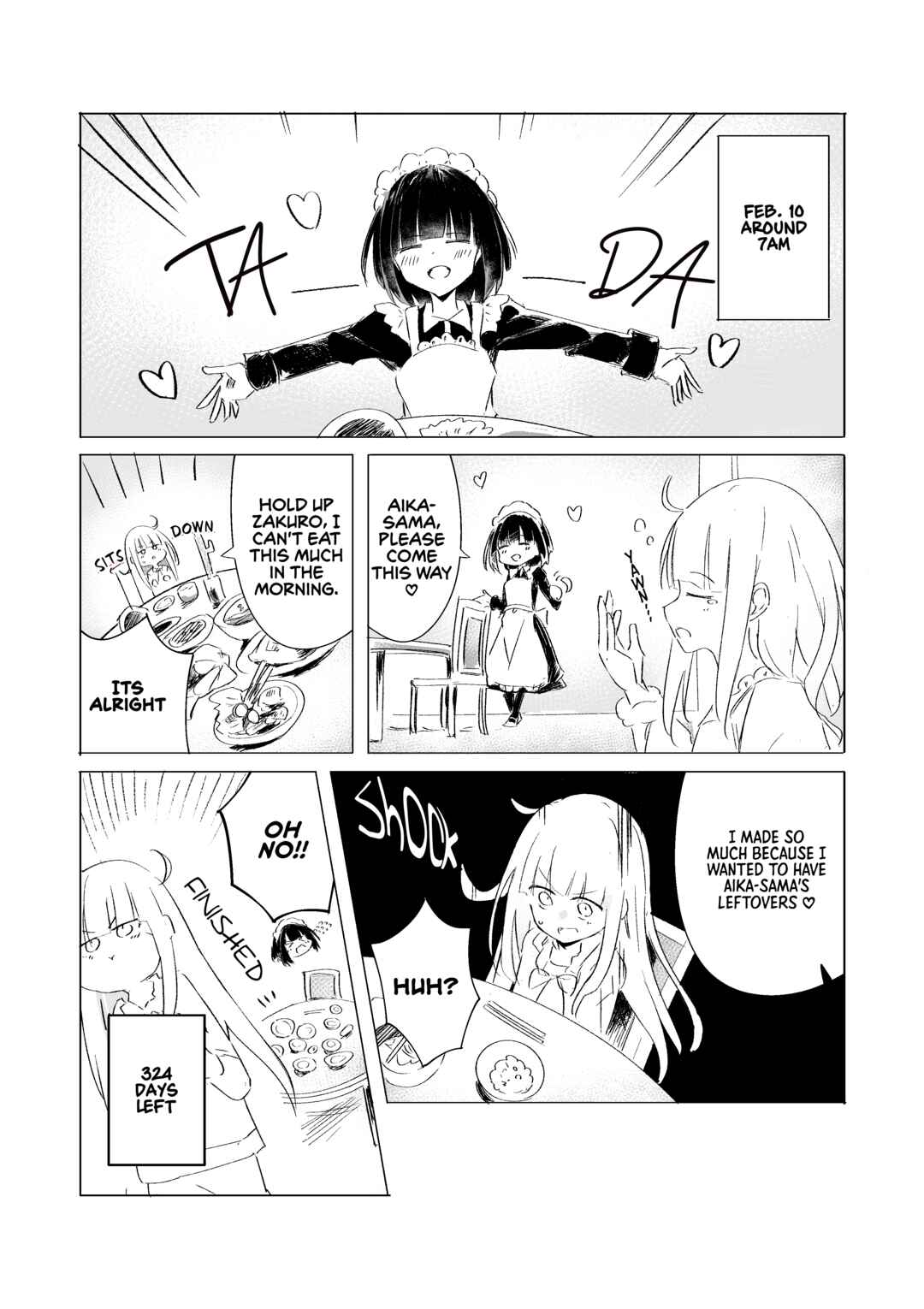 1-Nen Inai ni Ojousama o Kouryaku Suru Maid no Ohanashi Chapter 41 - Page 1