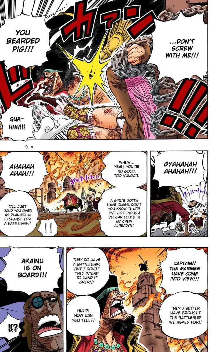 One Piece (Official Colored) Chapter 595 - Page 9