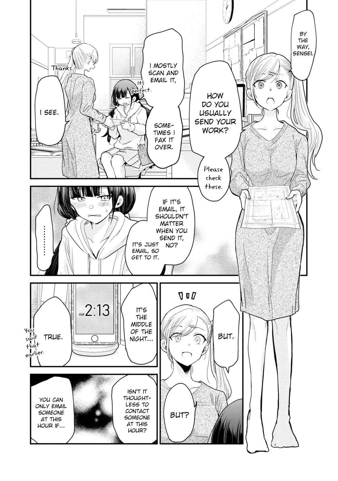 Egao no Taenai Shokuba desu. Chapter 1 - Page 10