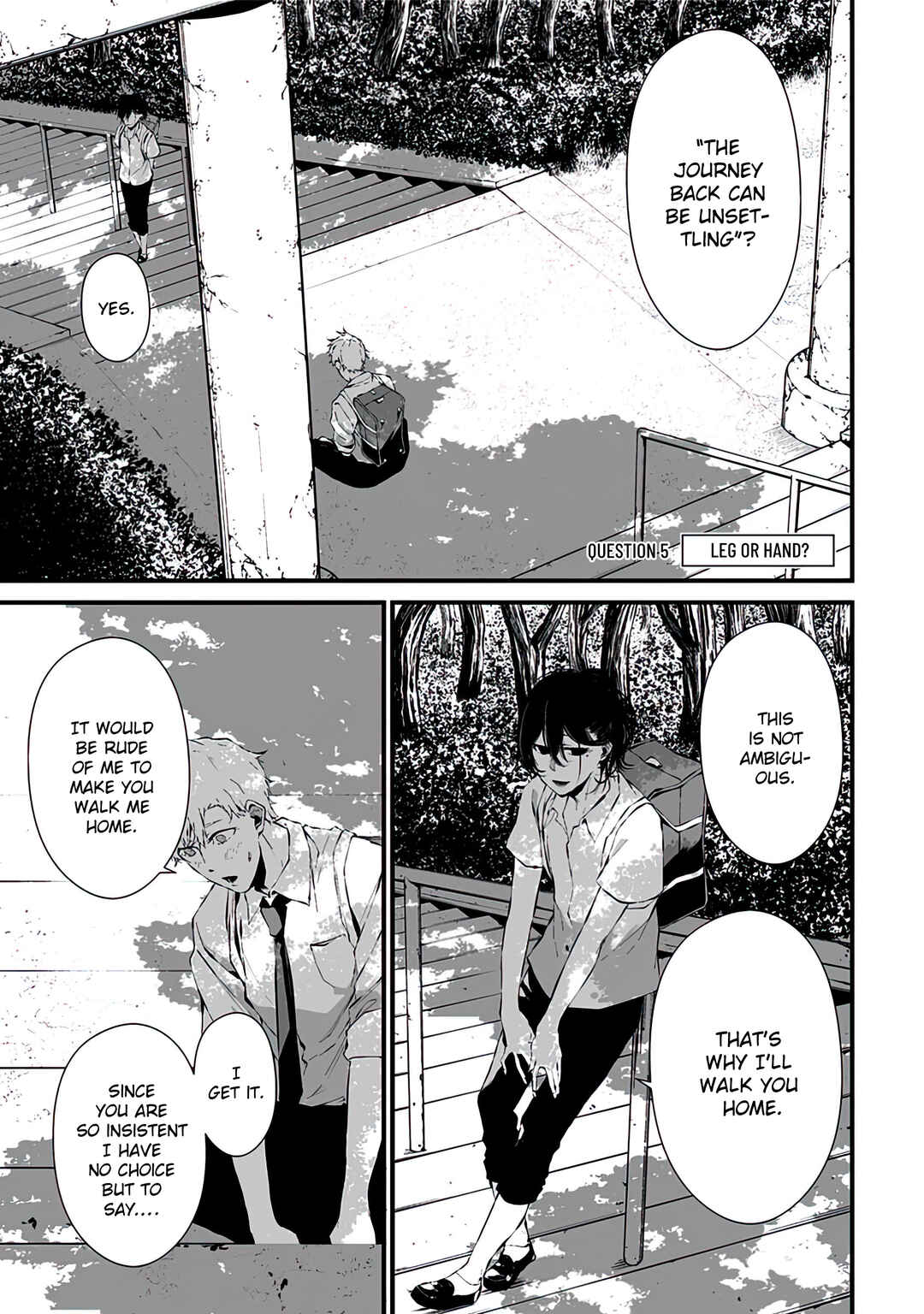 Tsurenai Hodo Aokute Azatoi Kurai ni Akai Chapter 5 - Page 1