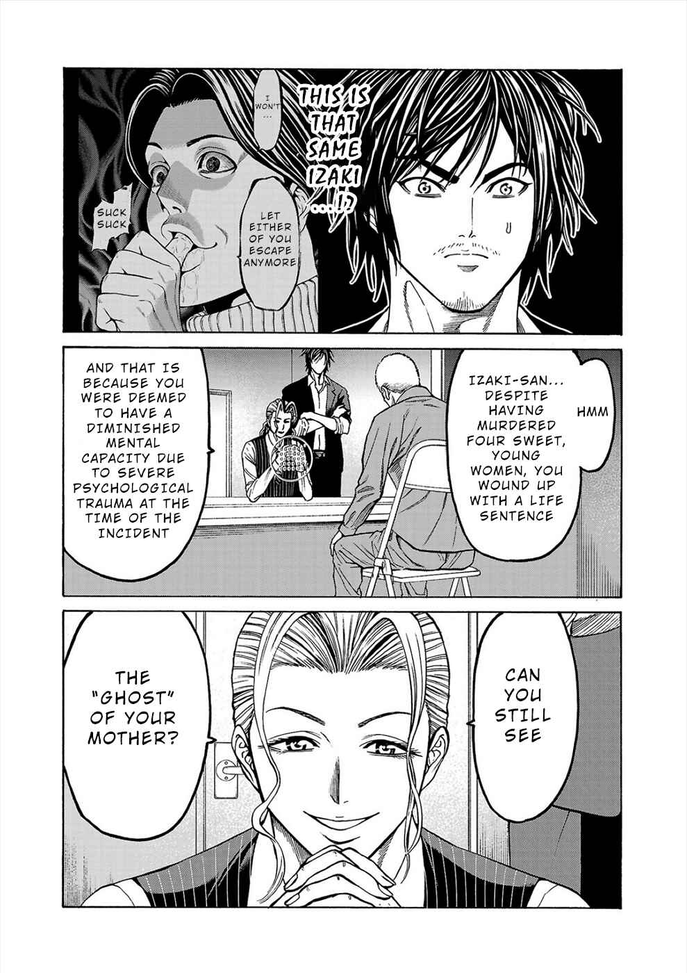 Psycho × Past - Ryouki Satsujin Sennyuu Sousa Chapter 5b - Page 3