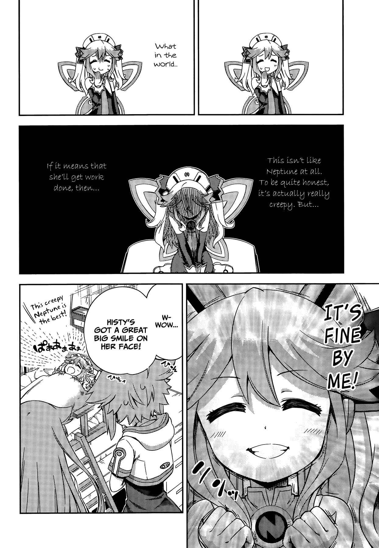 Choujigen Game Neptune: The Animation - Hello New World Chapter 11 - Page 8