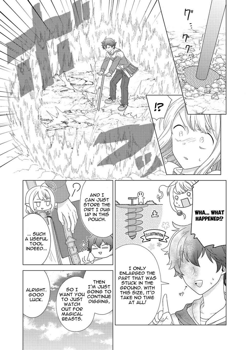 Seirei-tachi no Rakuen to Risou no Isekai Seikatsu Chapter 4 - Page 12