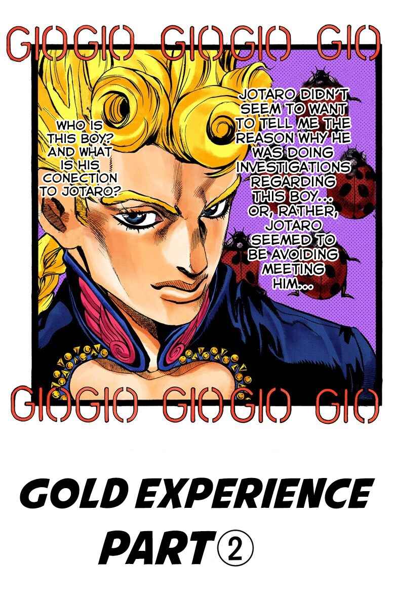 JoJo no Kimyou na Bouken: Part 5 - Ougon no Kaze Color-ban Chapter 2 - Page 2