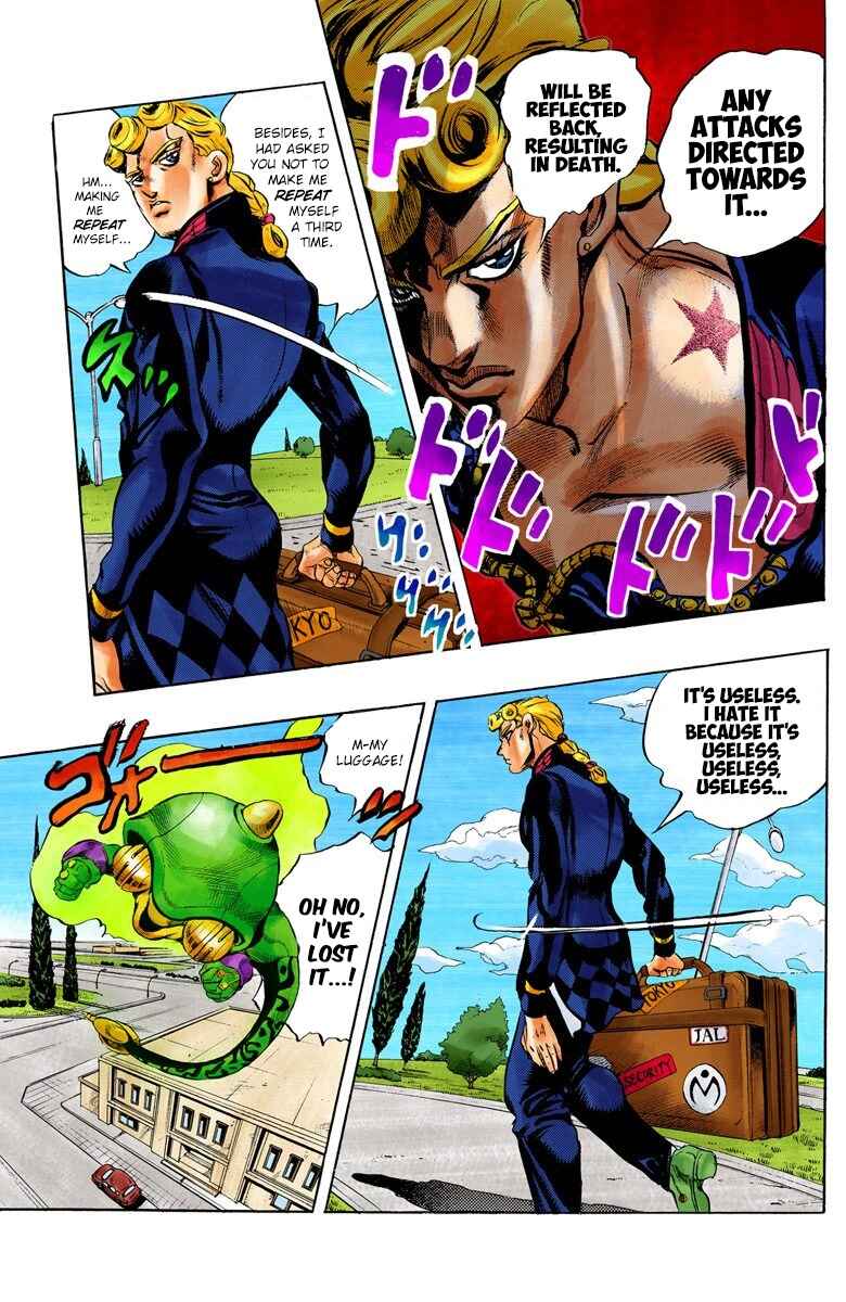 JoJo no Kimyou na Bouken: Part 5 - Ougon no Kaze Color-ban Chapter 2 - Page 20
