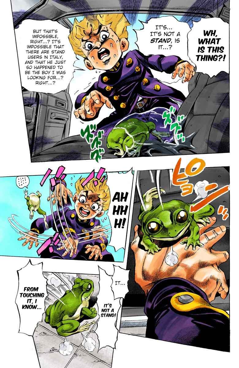 JoJo no Kimyou na Bouken: Part 5 - Ougon no Kaze Color-ban Chapter 2 - Page 4