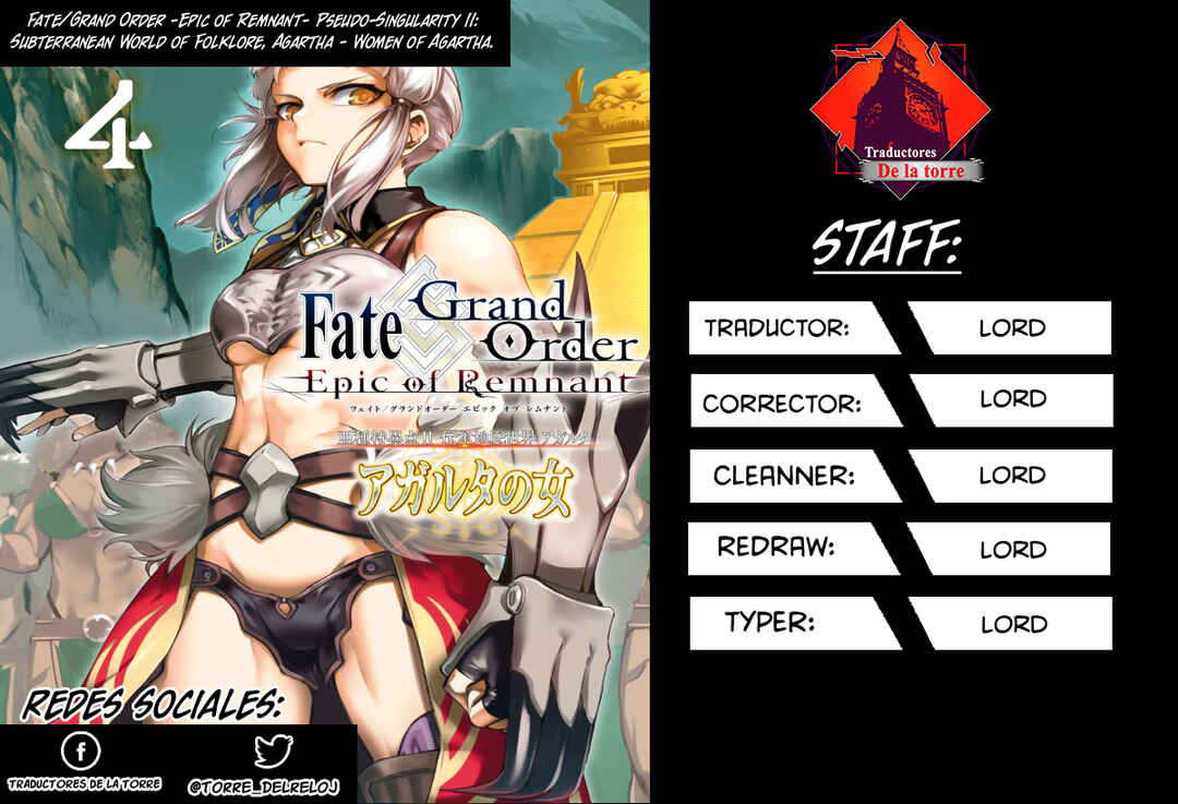 Fate/Grand Order -Epic of Remnant- Pseudo-Singularity II: Subterranean World of Folklore, Agartha - Women of Agartha Chapter 19 - Page 1
