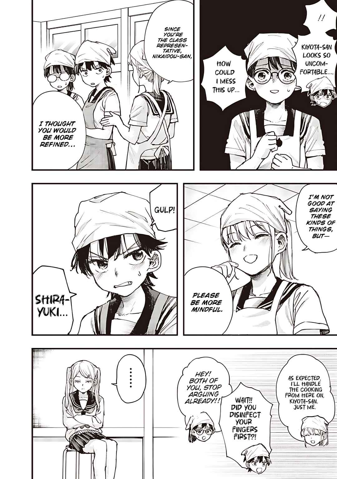 Kiyota-san wa Yogosaretai!? Chapter 17 - Page 12