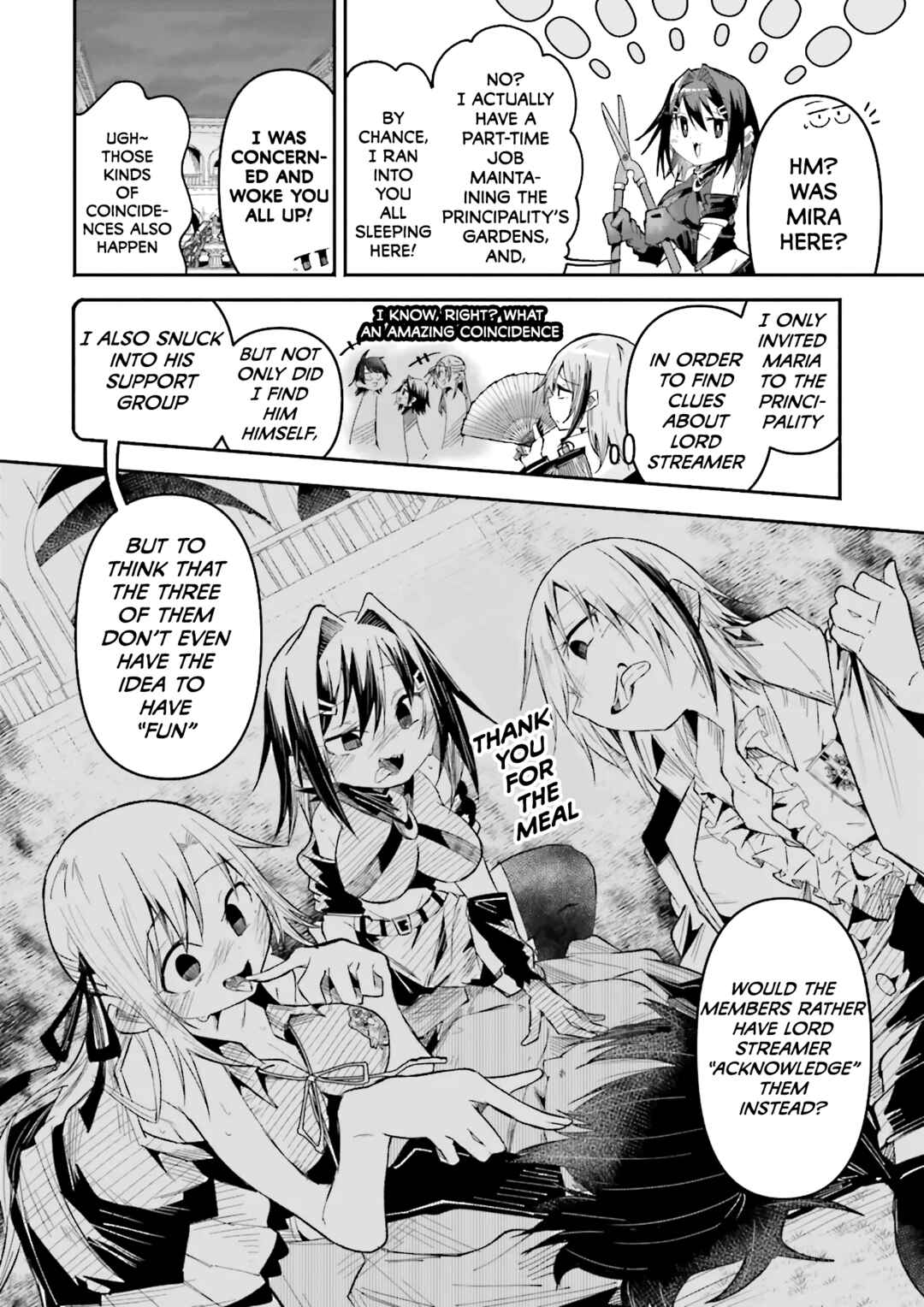 Isekai de Haishin Katsudou wo Shitara Tairyou no Yandere Shinja wo Umidashite Shimatta Ken Chapter 34 - Page 12