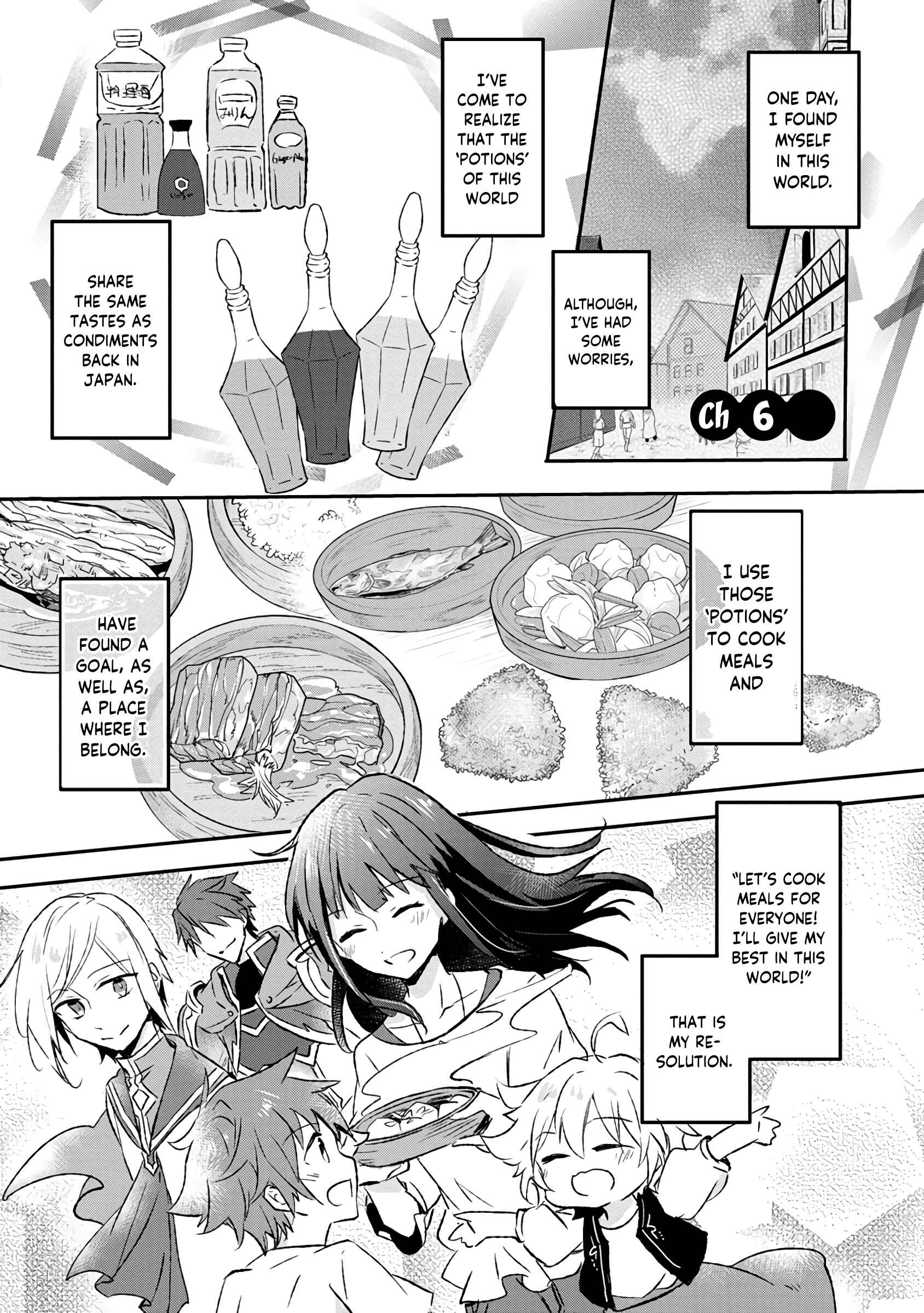 Hazure Potion ga Shouyu datta no de Ryouri suru koto ni shimashita Chapter 6 - Page 3