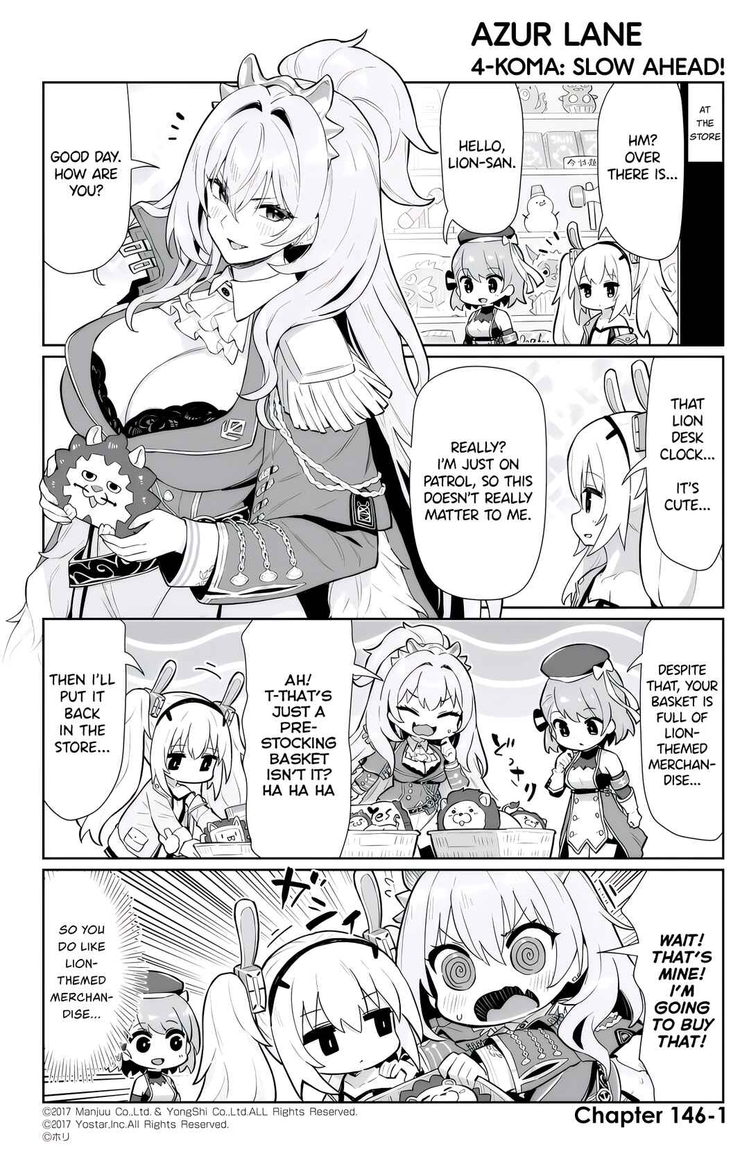 Azur Lane: Bisoku Zensin! Chapter 146 - Page 1
