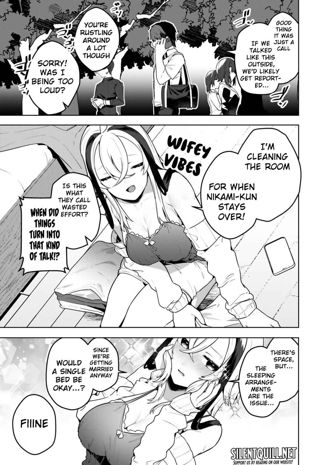 Hakiri-san wa Kimi Dake no Shinigami ni Naritai Chapter 5 - Page 10