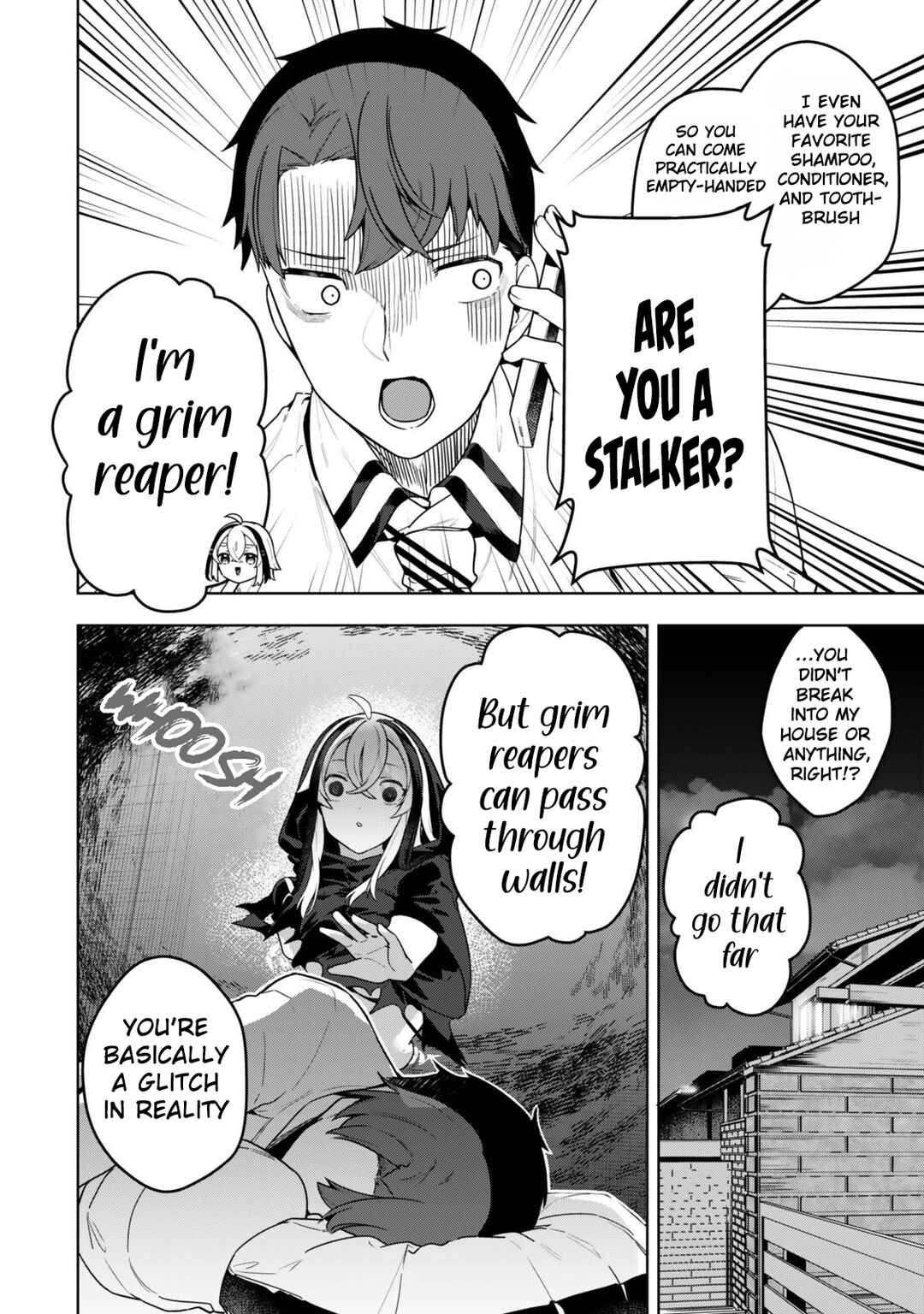 Hakiri-san wa Kimi Dake no Shinigami ni Naritai Chapter 5 - Page 13