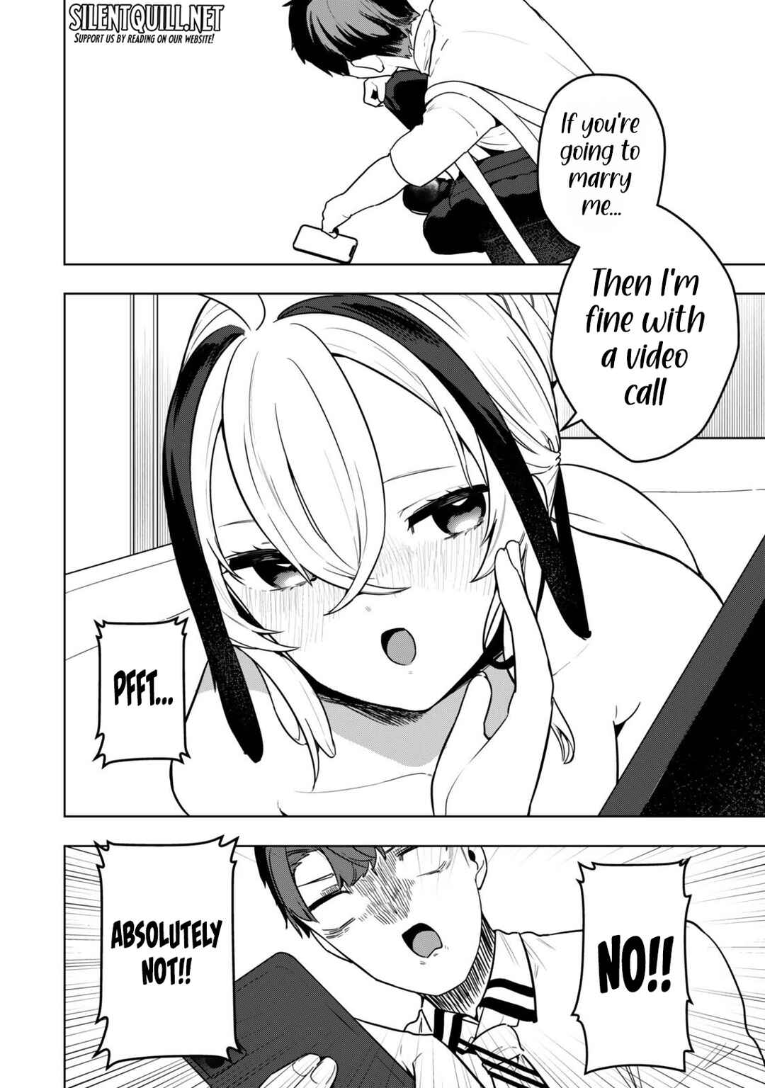 Hakiri-san wa Kimi Dake no Shinigami ni Naritai Chapter 5 - Page 17