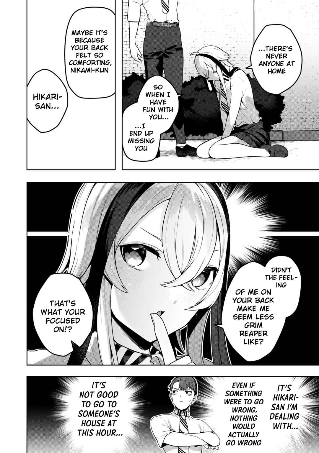 Hakiri-san wa Kimi Dake no Shinigami ni Naritai Chapter 5 - Page 3