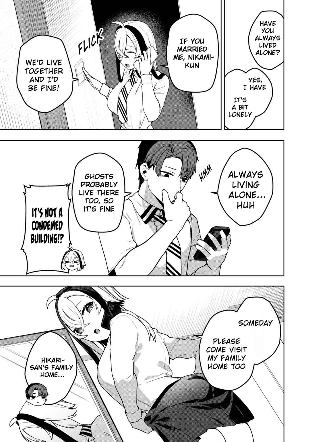 Hakiri-san wa Kimi Dake no Shinigami ni Naritai Chapter 5 - Page 8