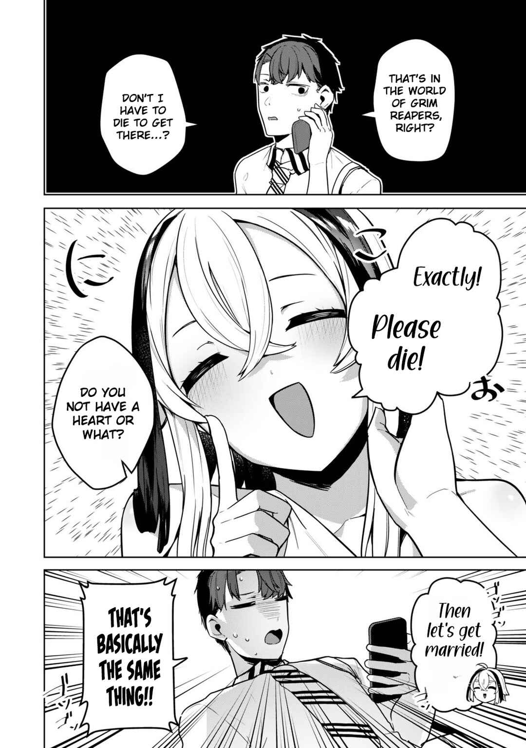 Hakiri-san wa Kimi Dake no Shinigami ni Naritai Chapter 5 - Page 9