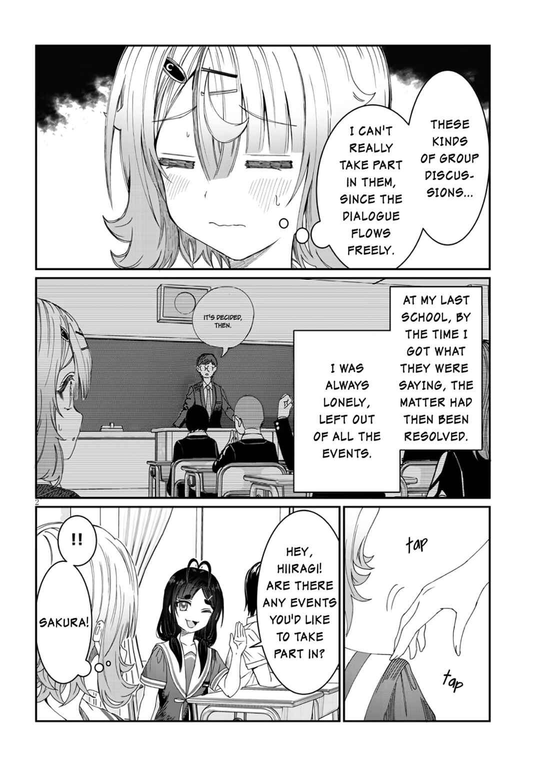 Kimi wa Yakamashi Tojite yo Kuchi wo! Chapter 11 - Page 2