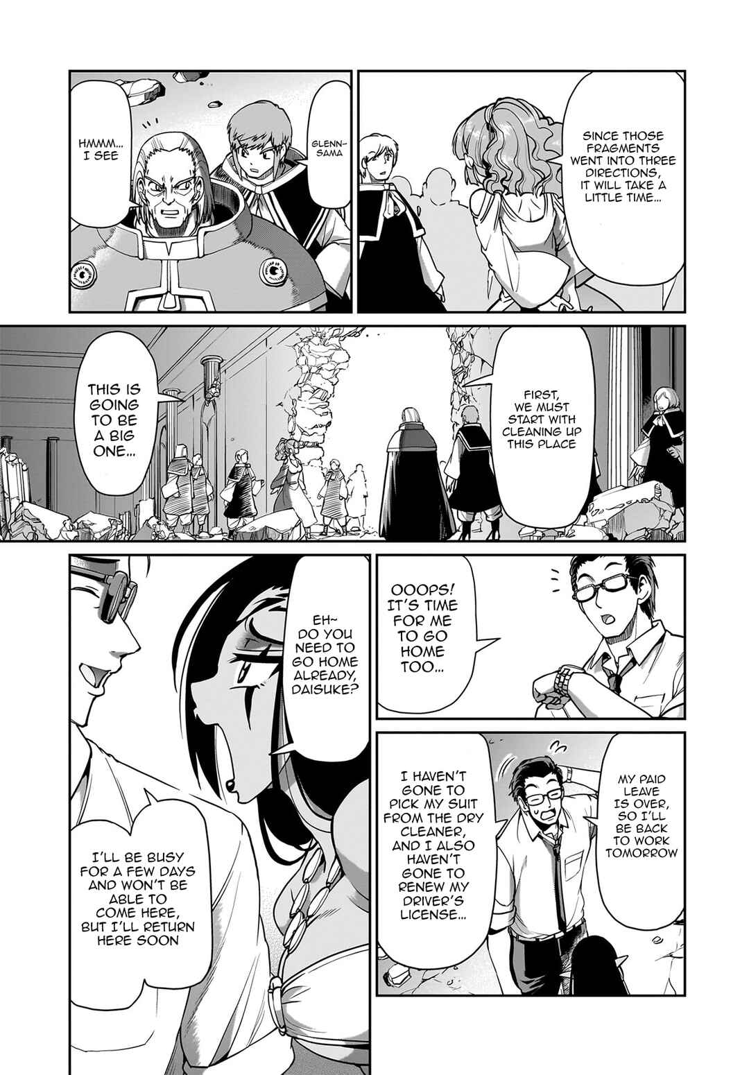 Isekai Shoukan Ojisan no Juu Musou Life ~Sabage-zuki Salaryman wa Kaisha Owari ni Isekai e Chokki Suru~ Chapter 62 - Page 4