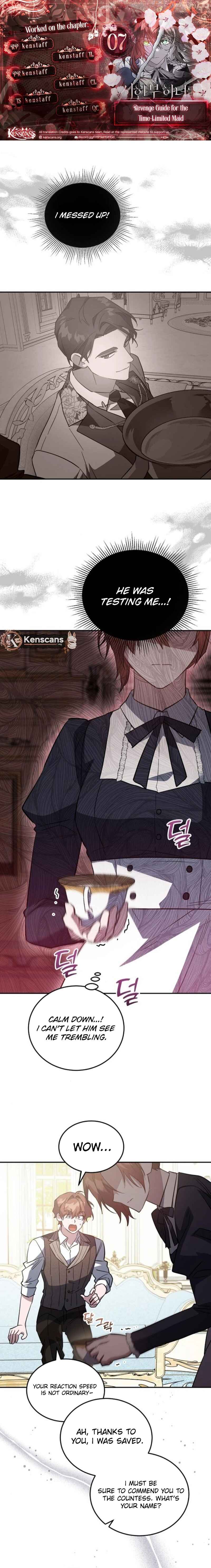 A Revenge Guide for the Terminally Ill Maid Chapter 7 - Page 1