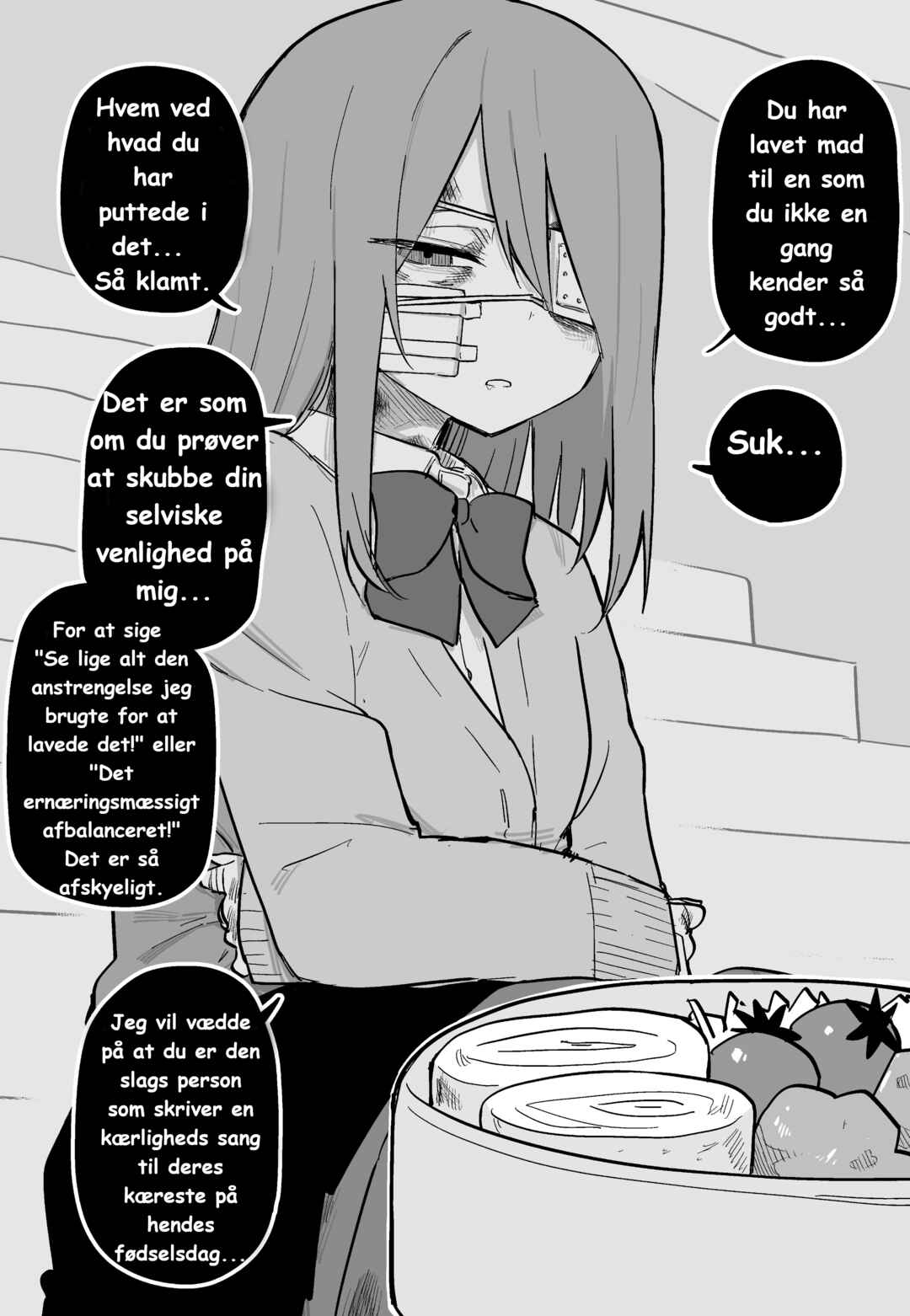 Azadarake no Classmate ga Shinpai de Chapter 5 - Page 1