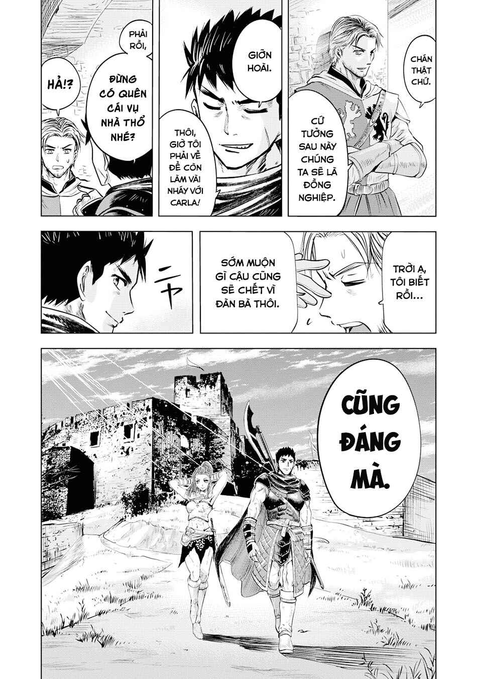 Oukoku e Tsuzuku Michi - Dorei Kenshi no Nariagari Harem Life Chapter 6 - Page 39