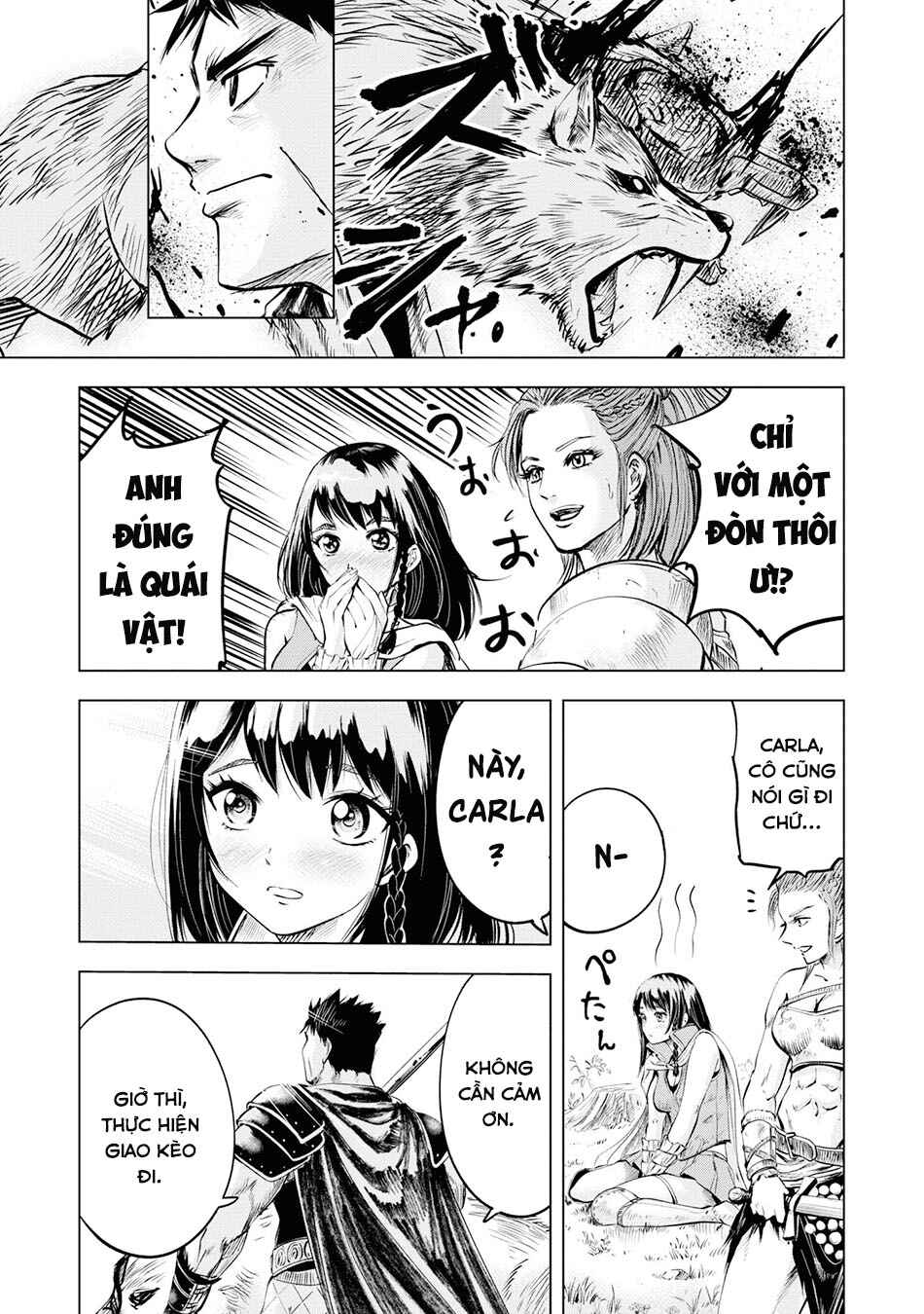 Oukoku e Tsuzuku Michi - Dorei Kenshi no Nariagari Harem Life Chapter 6 - Page 4