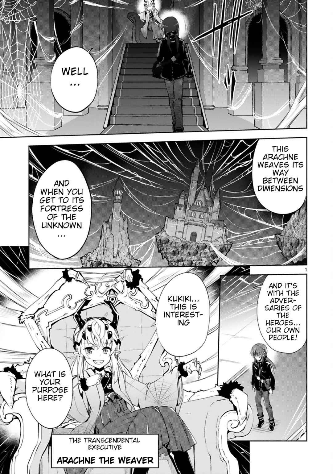 Kaijin Kaihatsubu no Kuroitsu-san Chapter 13 - Page 1