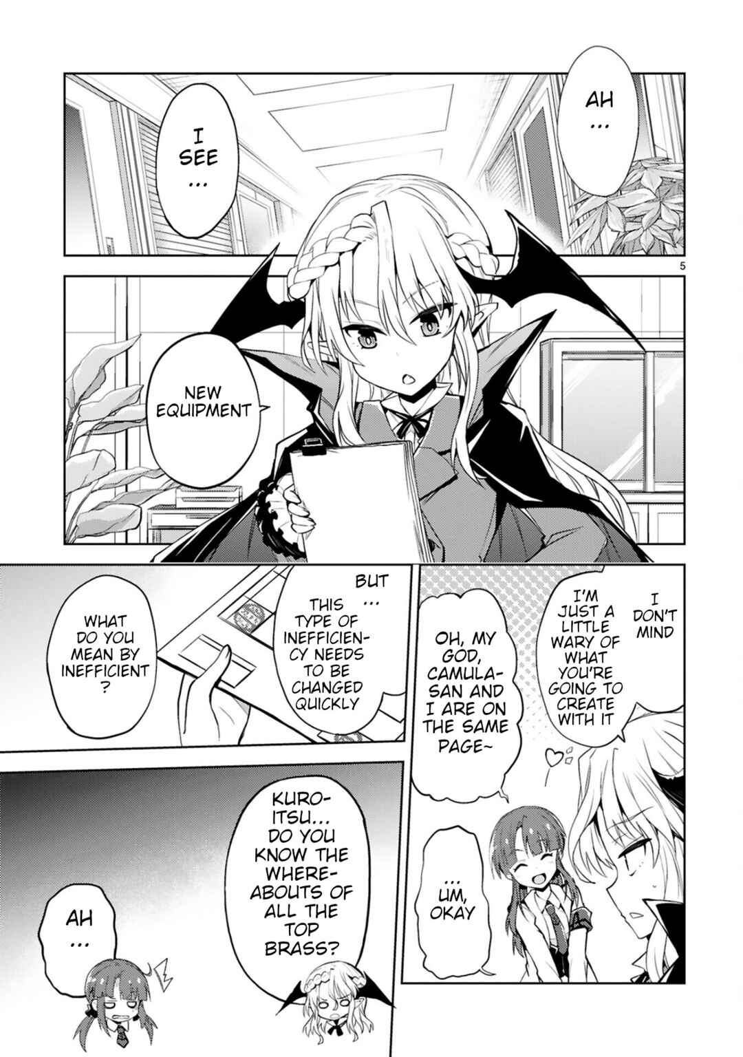 Kaijin Kaihatsubu no Kuroitsu-san Chapter 13 - Page 5