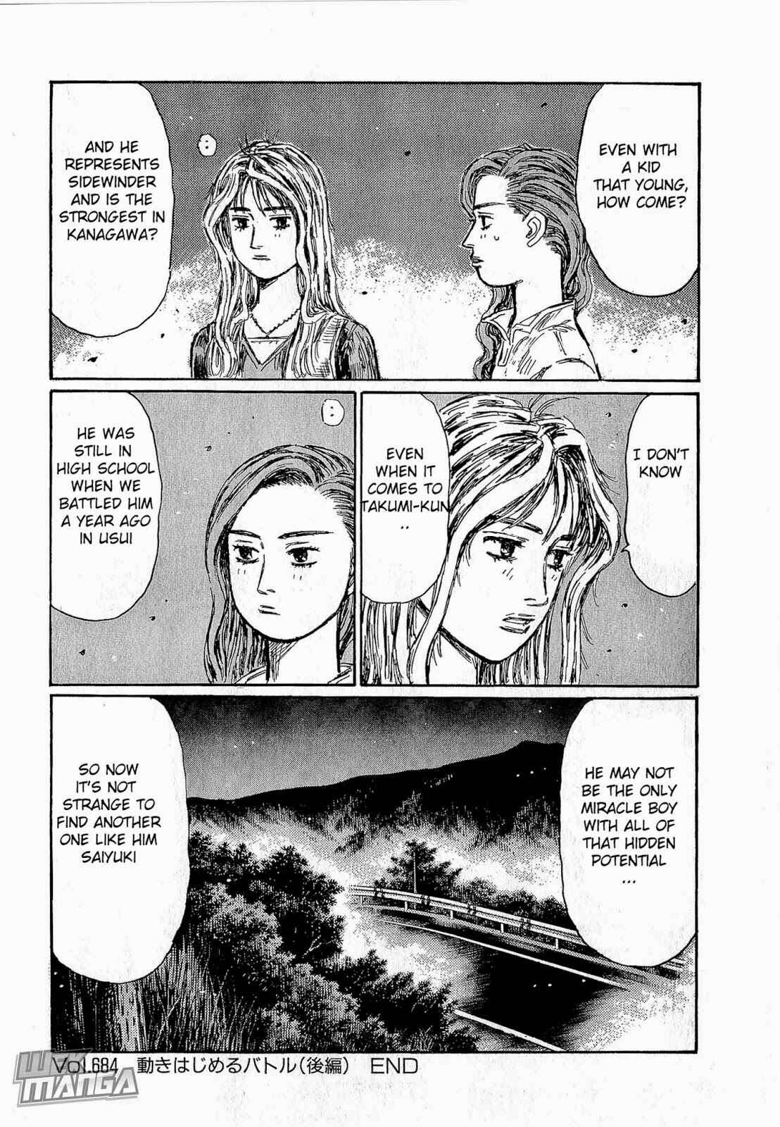 Initial D Chapter 684 - Page 10