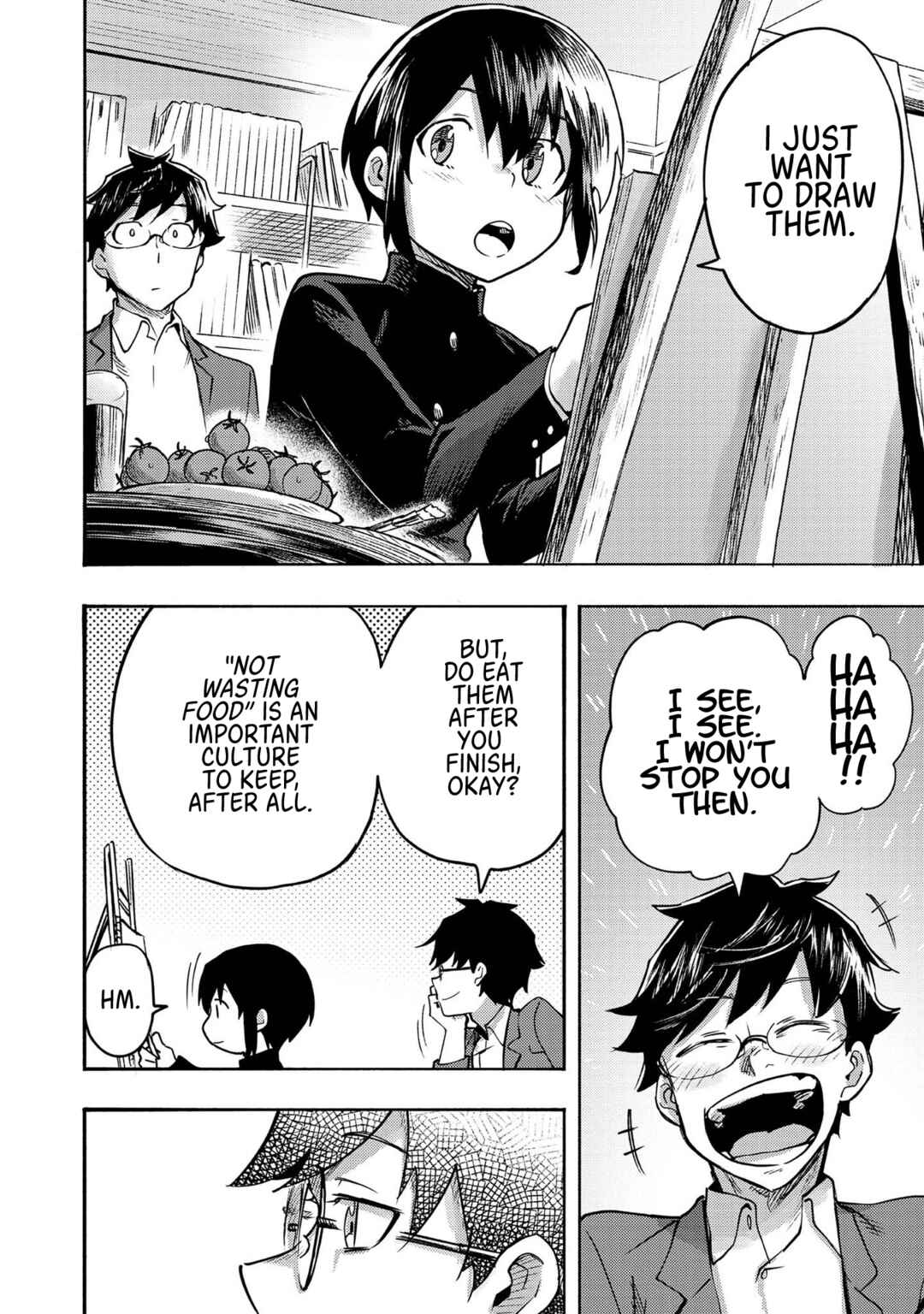 Kyou mo E ni Kaita Mochi ga Umai Chapter 1 - Page 8