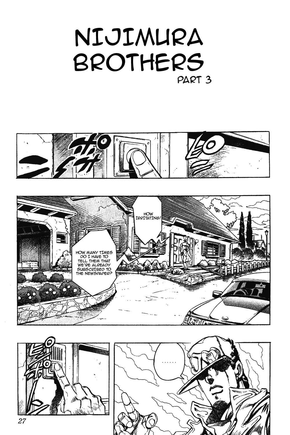 JoJo no Kimyou na Bouken: Part 4 - Diamond wa Kudakenai Chapter 11 - Page 2