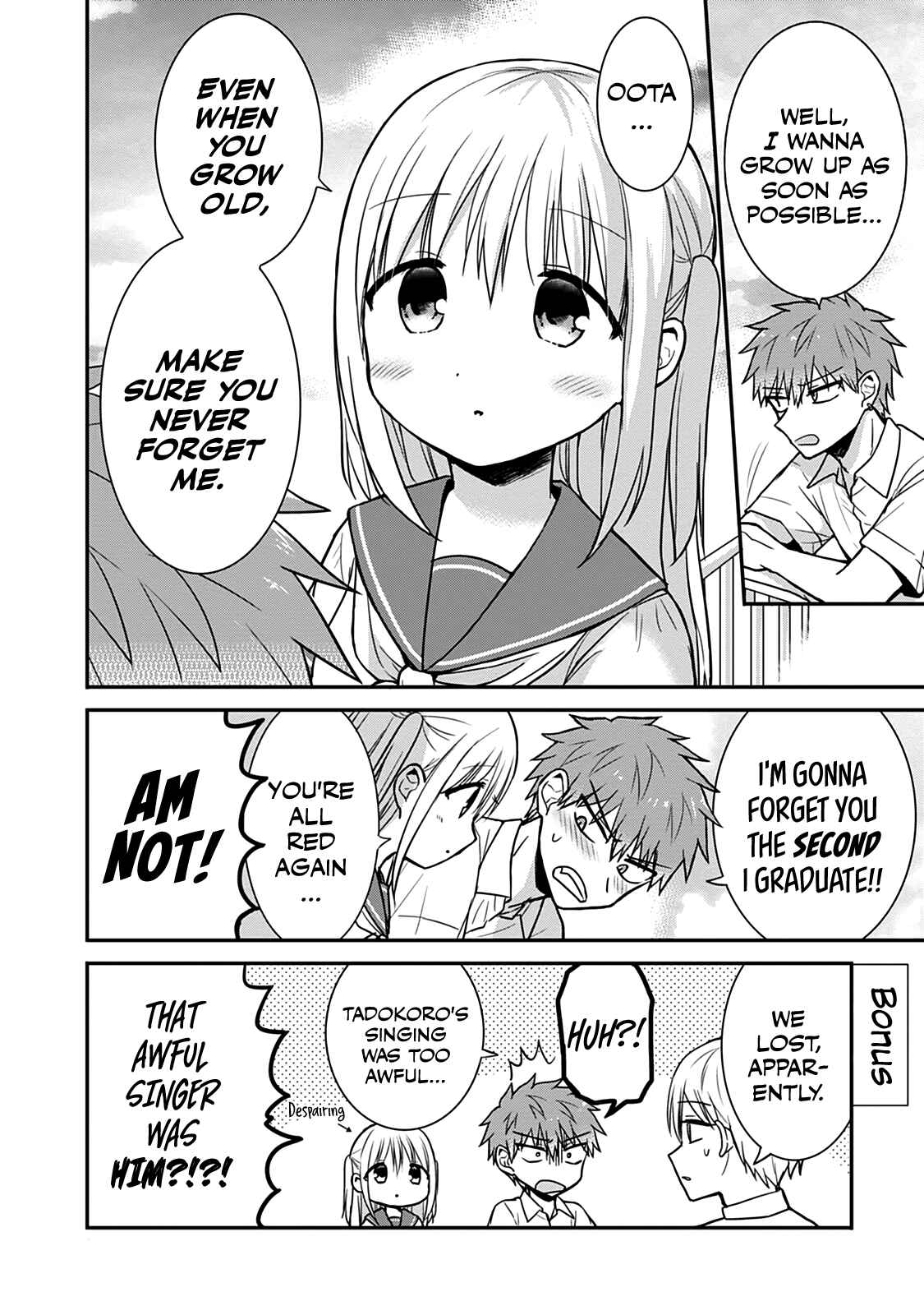Kao ni Denai Kashiwada-san to Kao ni Deru Oota-kun Chapter 49 - Page 9