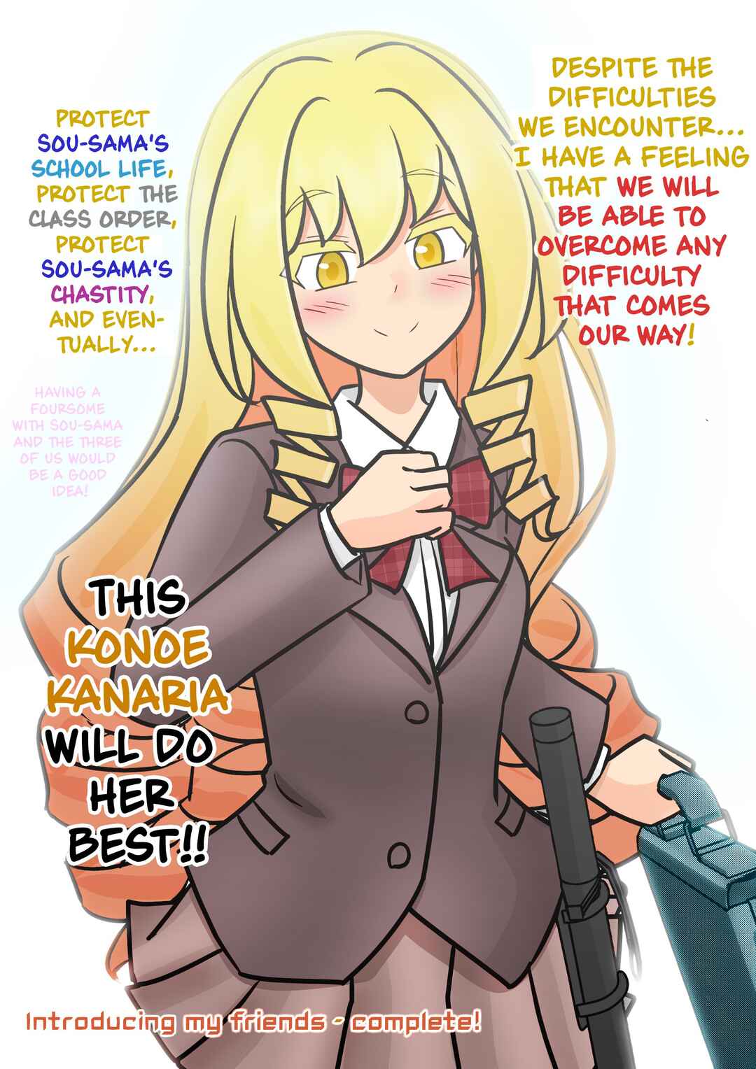 Danjo-hi 1:39 no Heikou Sekai wa Omoi no Hoka Futsuu (Fan Colored) Chapter 144 - Page 6