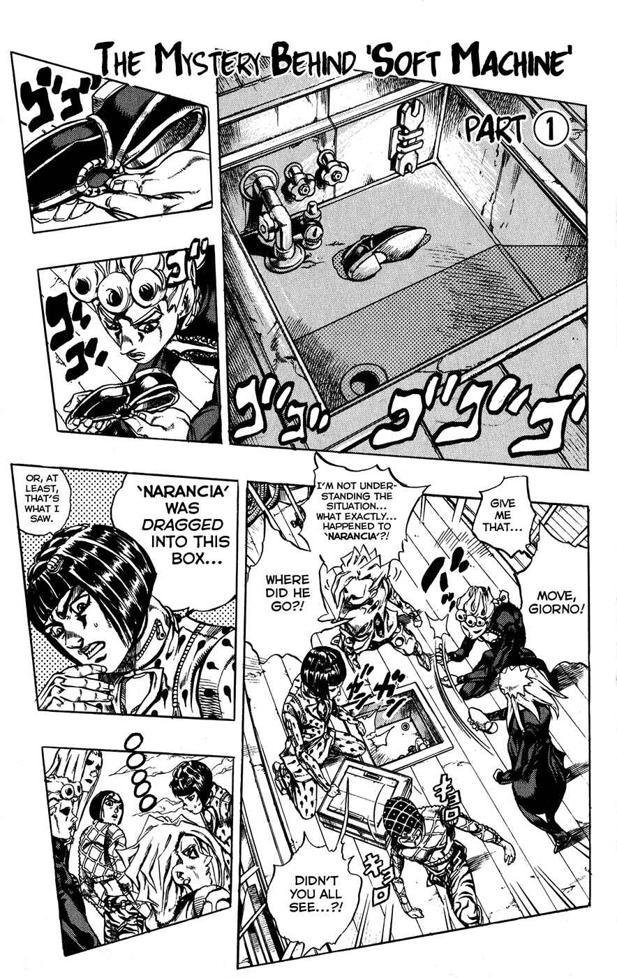 JoJo no Kimyou na Bouken: Part 5 - Ougon no Kaze Chapter 19 - Page 1