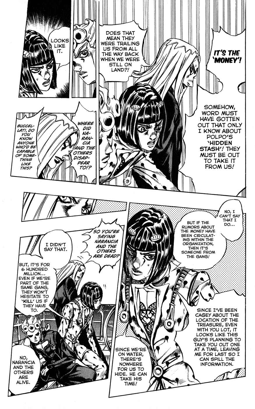 JoJo no Kimyou na Bouken: Part 5 - Ougon no Kaze Chapter 19 - Page 9
