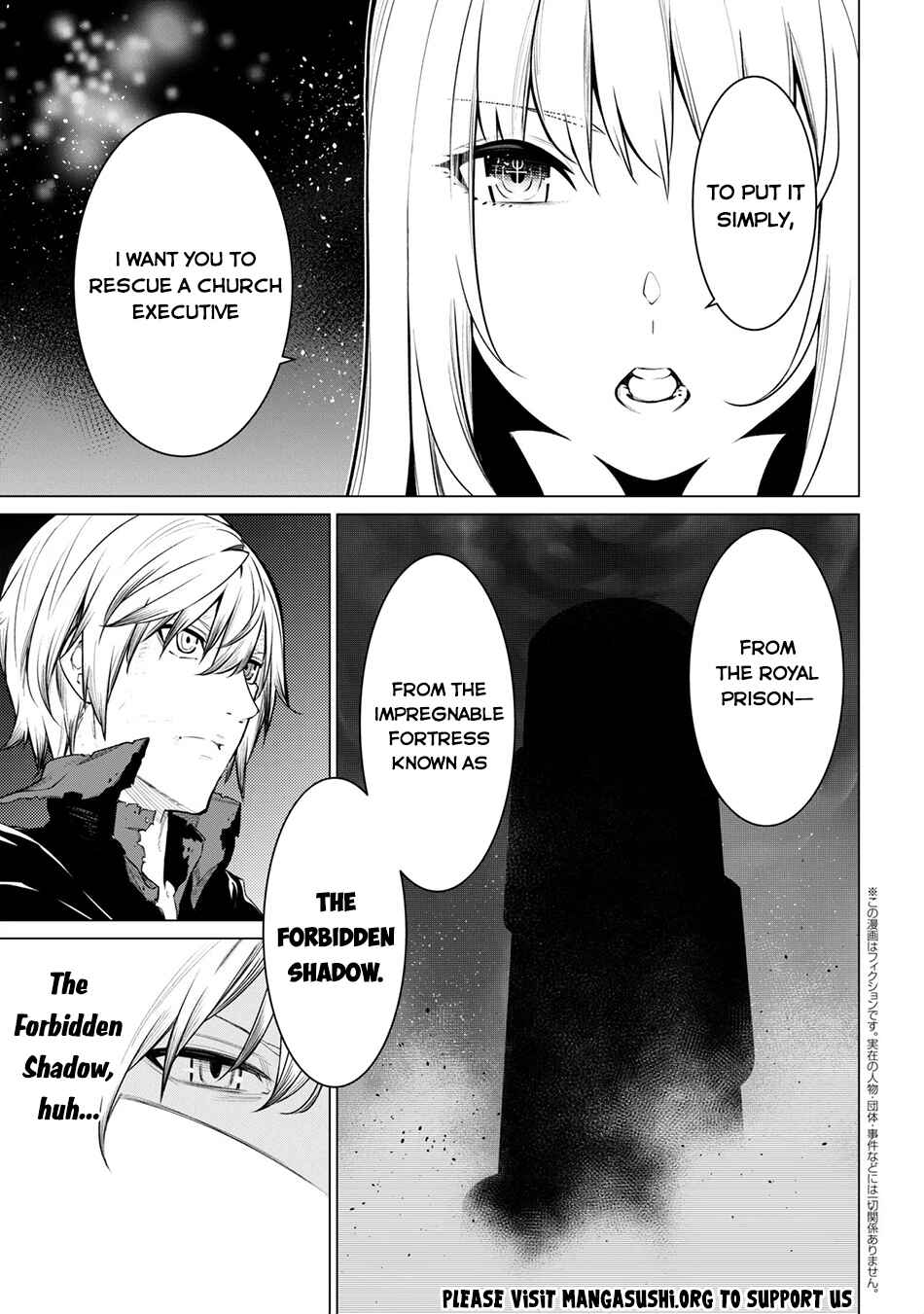 SSS-Rank Dungeon de Knife Ippon Tewatasare Tsuihou Sareta Shiro Madoushi - Yggdrasil no Noroi ni Yori Jakuten de Aru Maryoku Fusoku wo Kokufukushi Sekai Saikyou e to Itaru Chapter 28 - Page 2
