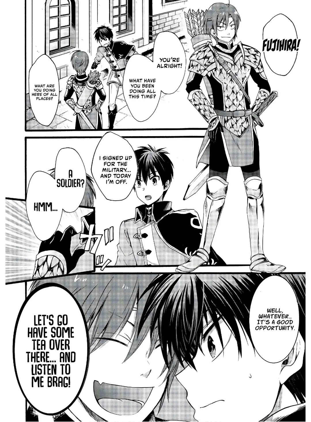 Isekai no Senshi to shite Kuni ni Manekareta kedo, Kotowatte Heishi kara Hajimeru Koto ni shita Chapter 2 - Page 19