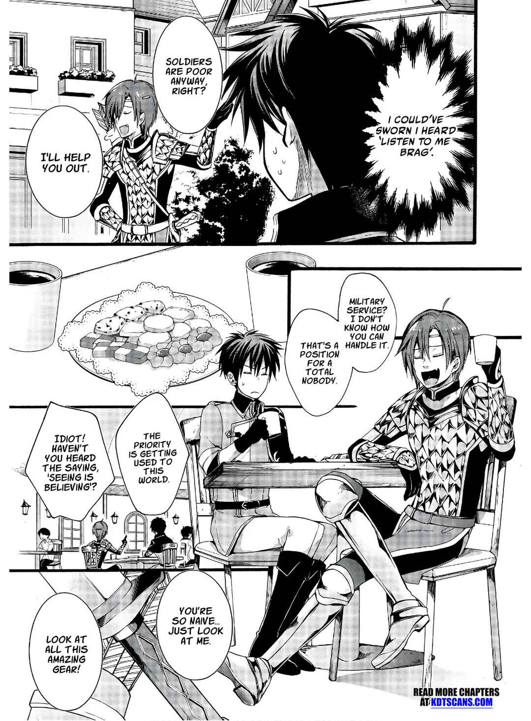 Isekai no Senshi to shite Kuni ni Manekareta kedo, Kotowatte Heishi kara Hajimeru Koto ni shita Chapter 2 - Page 20