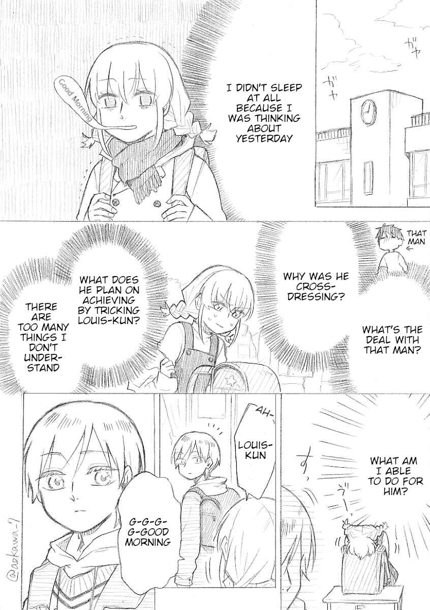 Josou Cosplayer ni Otouto ga Dekiru Manga Chapter 9.1 - Page 2