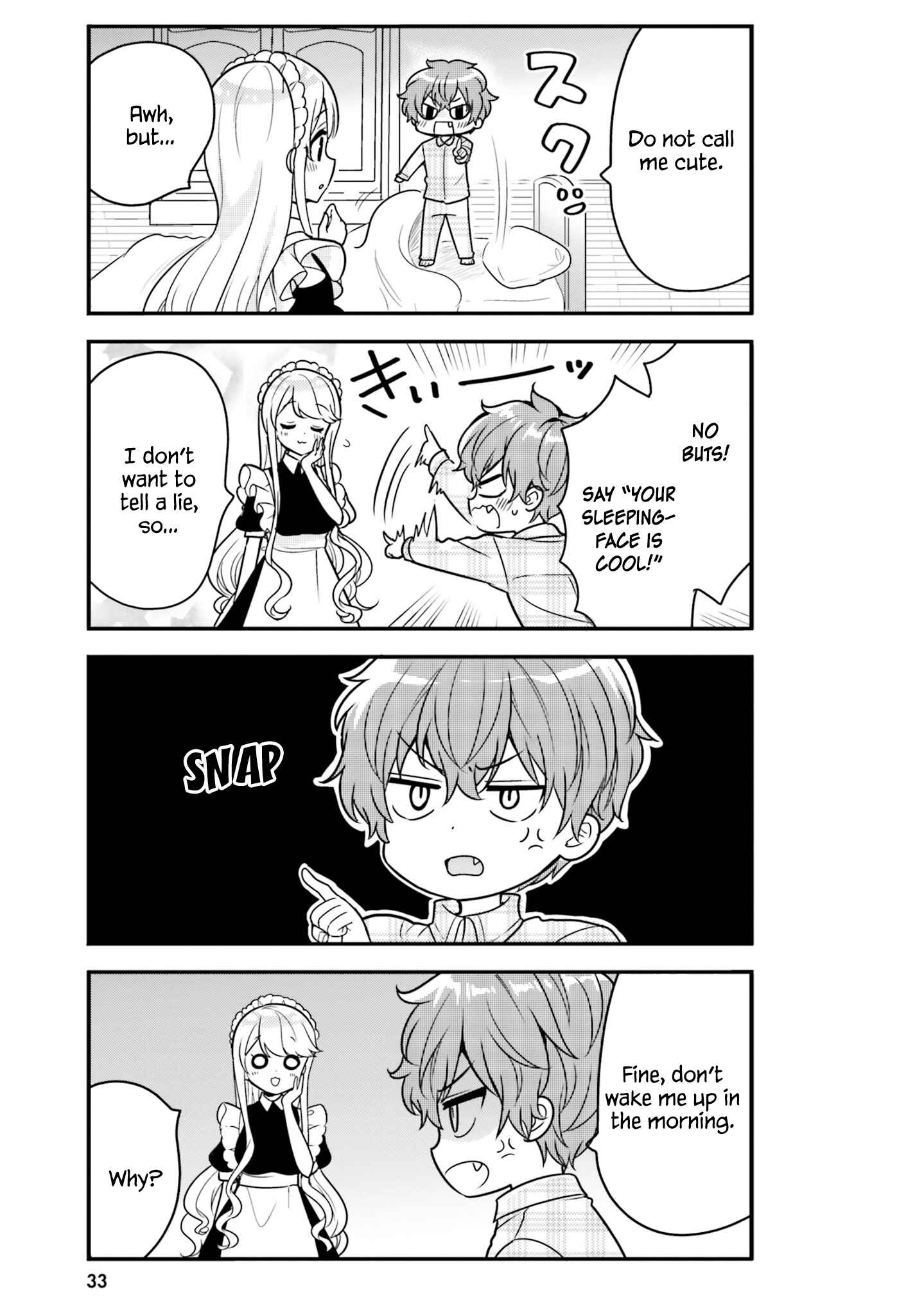 Tekito na Maid no Oneesan & Erasou de Ichizu na Botchan Chapter 3 - Page 8
