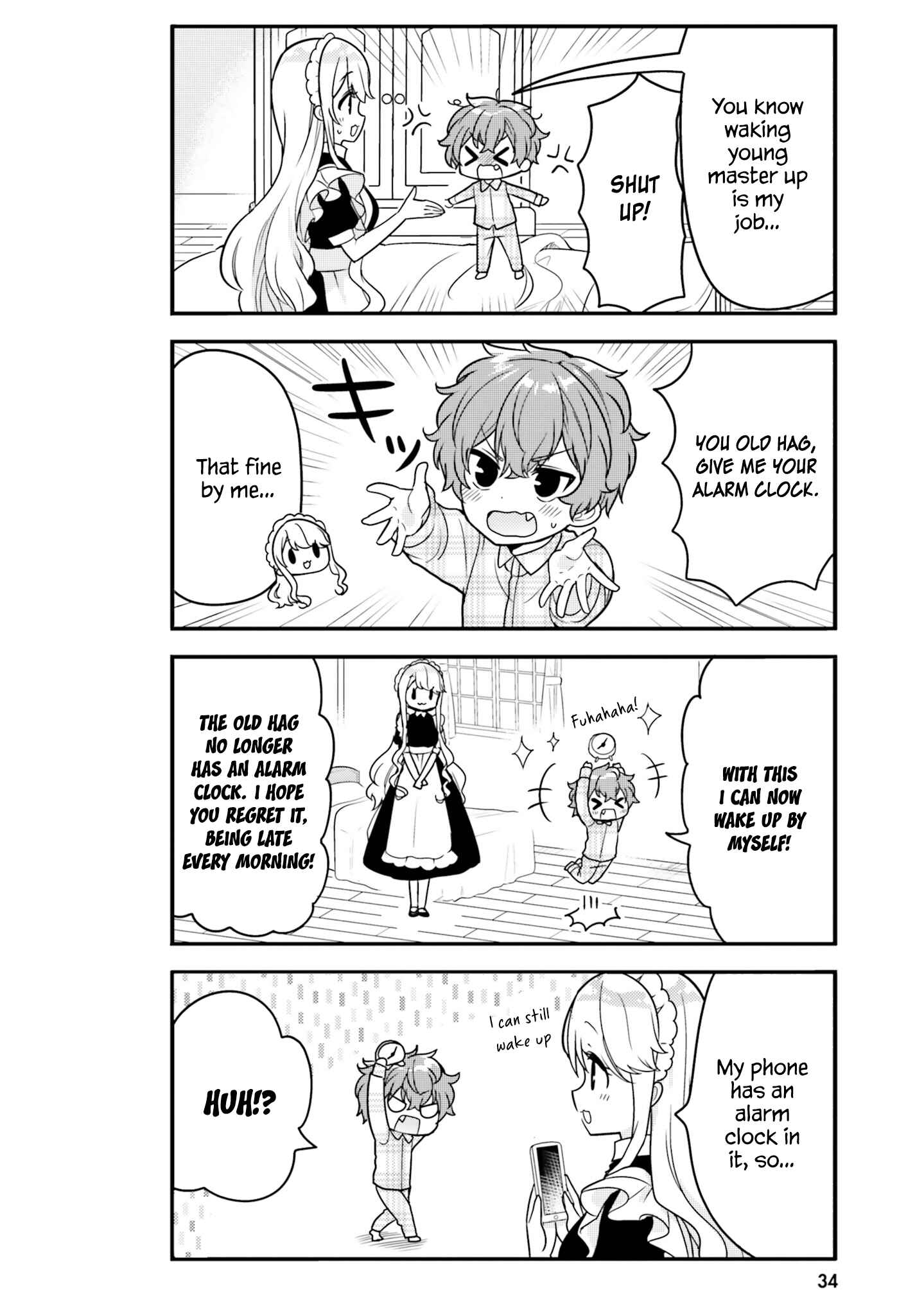 Tekito na Maid no Oneesan & Erasou de Ichizu na Botchan Chapter 3 - Page 9