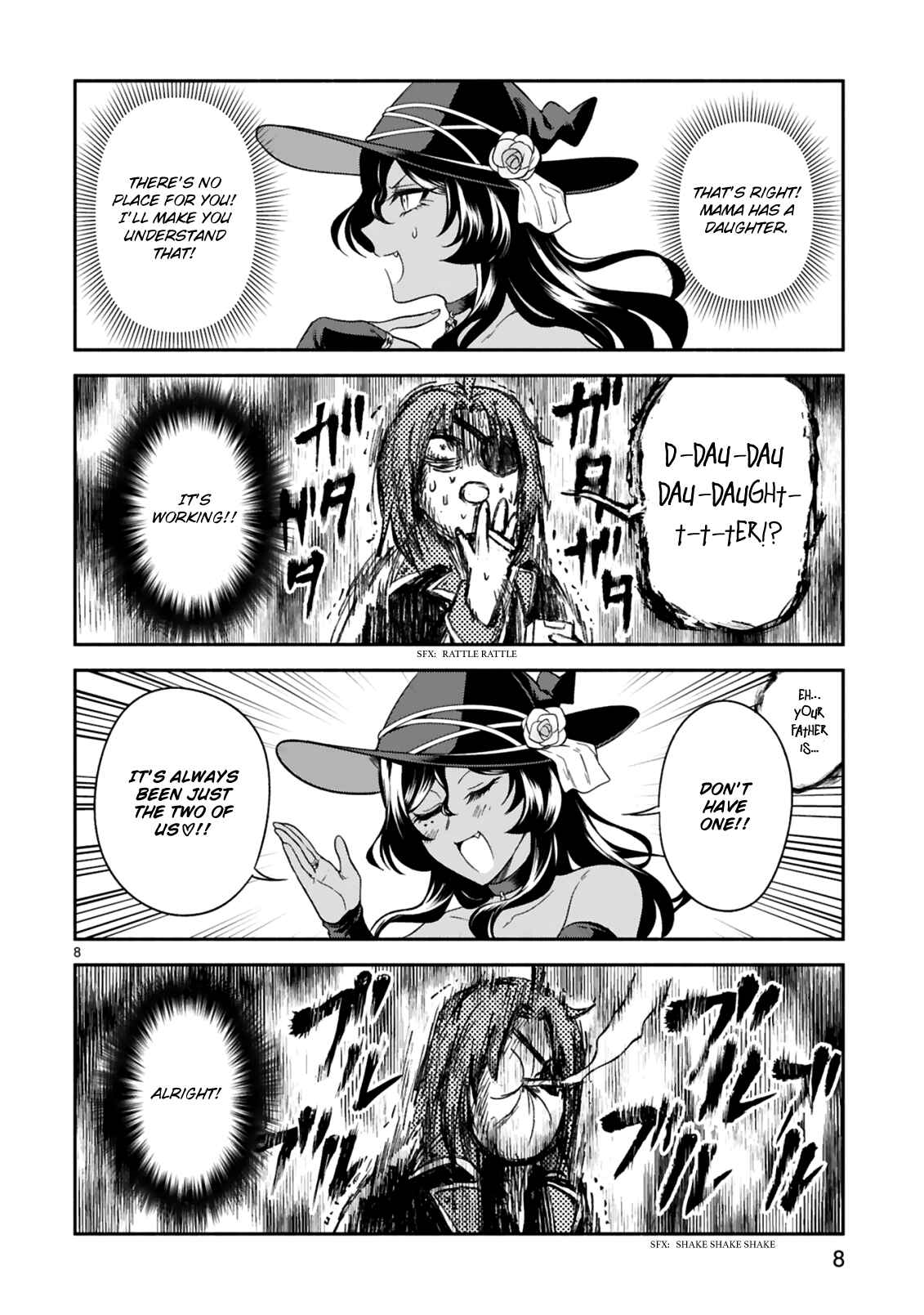 Dekoboko Majo no Oyako Jijou Chapter 17 - Page 8