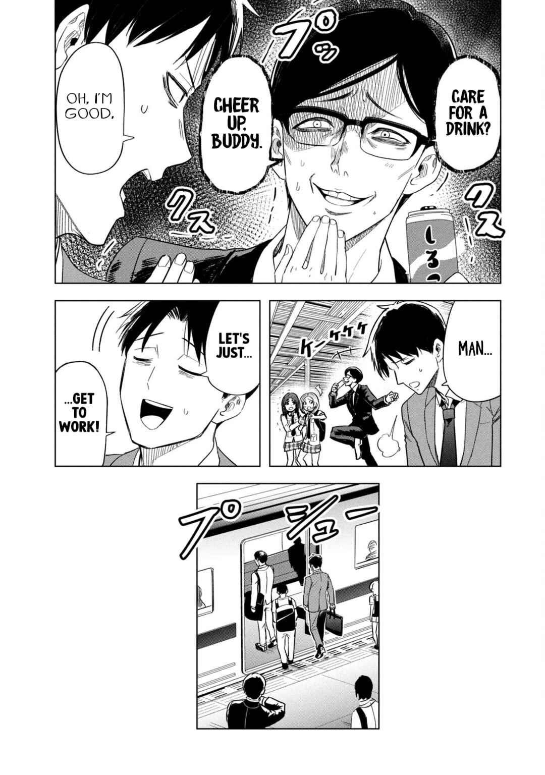 Asa no Tsuukin Densha de, Yatara to Hanashikakete Kuru Joshikousei. Chapter 10 - Page 11