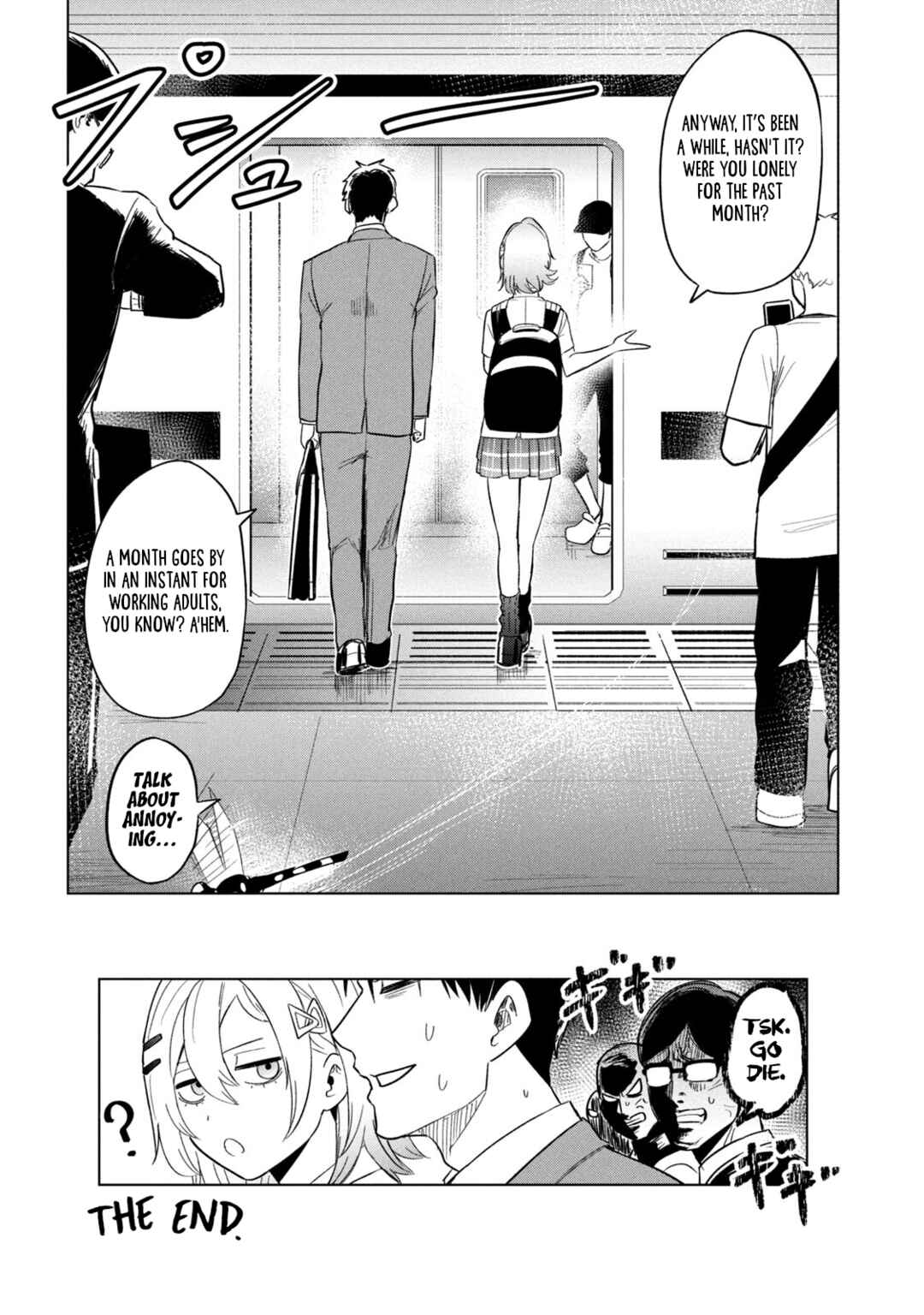 Asa no Tsuukin Densha de, Yatara to Hanashikakete Kuru Joshikousei. Chapter 10 - Page 18