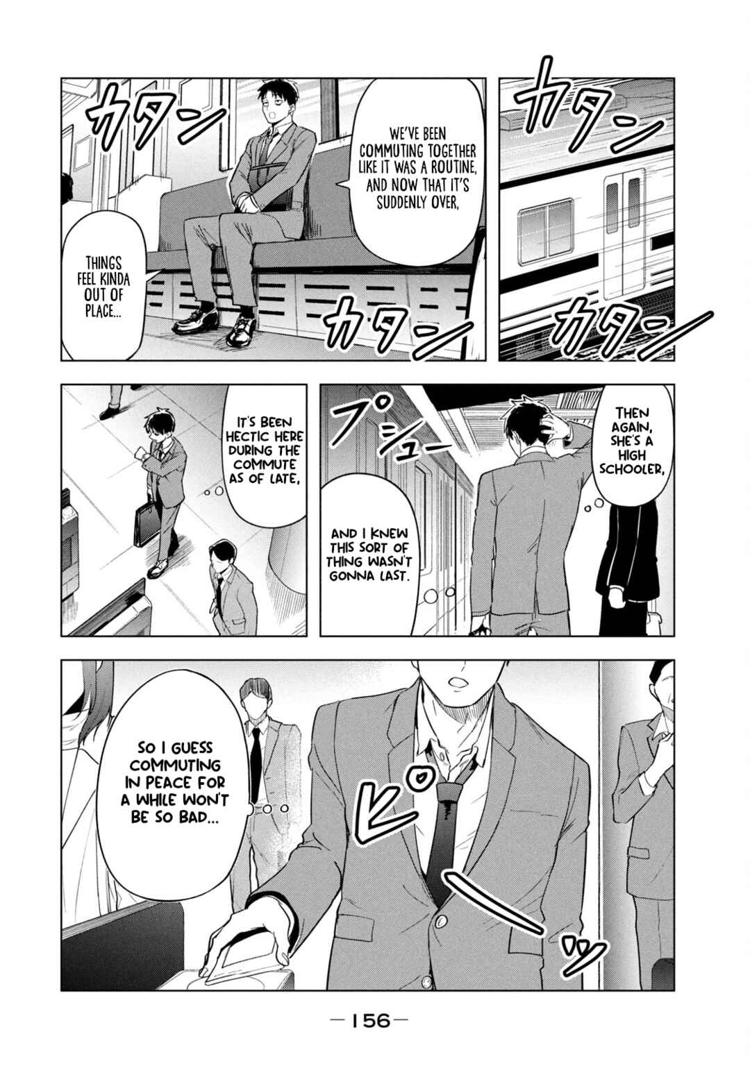 Asa no Tsuukin Densha de, Yatara to Hanashikakete Kuru Joshikousei. Chapter 10 - Page 4