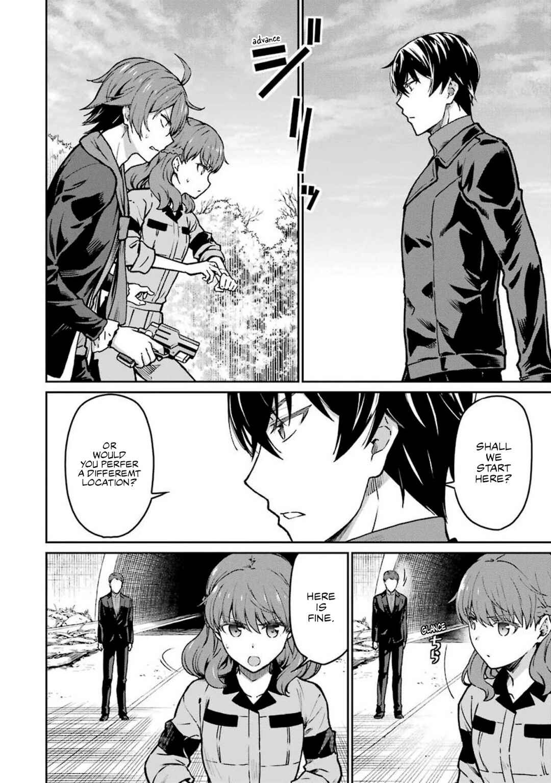 Mahouka Koukou no Rettousei - Yotsuba Keishou-hen Chapter 10 - Page 8