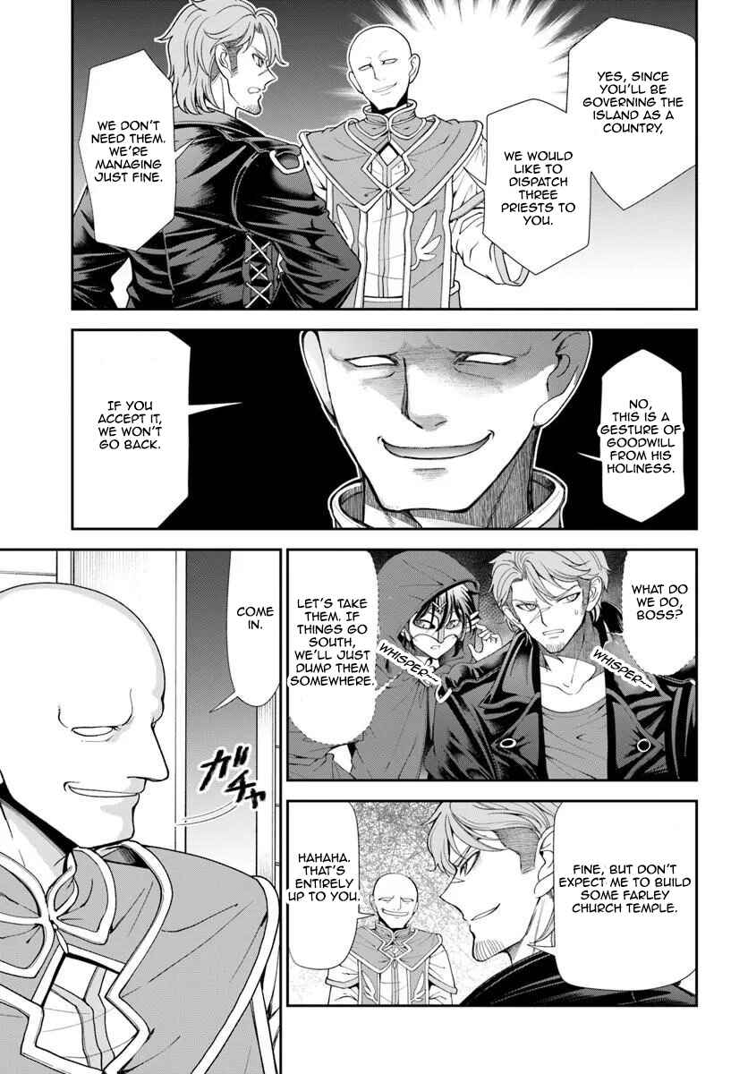 Tenohira Kaitaku Mura de Isekai Kenkokuki ~Fueteku Yome-tachi to Nonbiri Mujintou Life~ Chapter 64 - Page 9