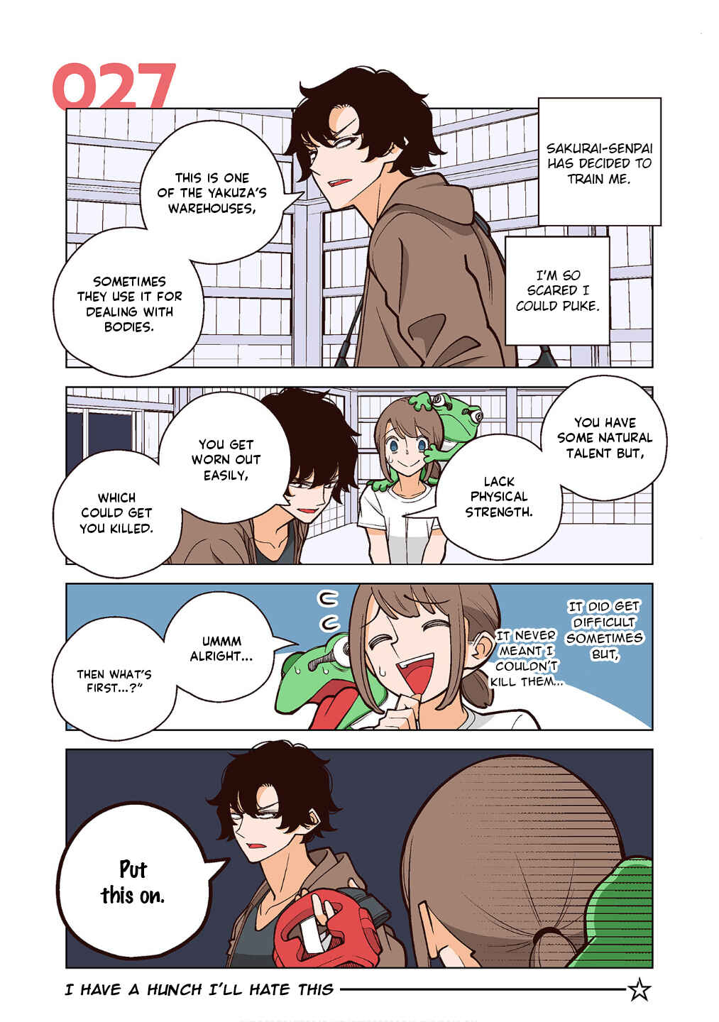 Shiawase Kanako no Koroshiya Seikatsu Chapter 27 - Page 1